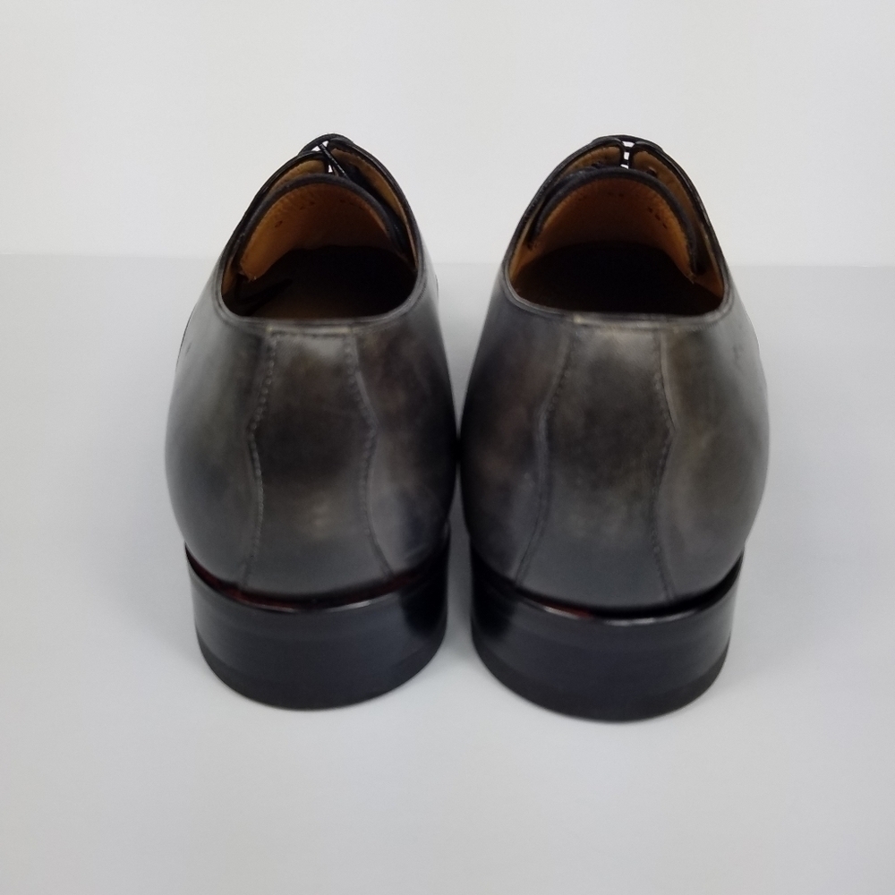 Scarpe Di Bianco Asphalt Grey Size 9 Lace-up Shoe - Picture 7 of 12